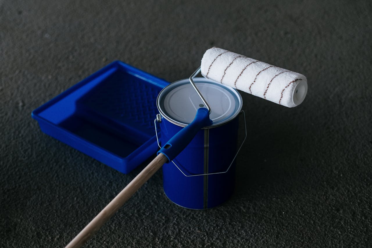 A Paint Roller on the Paint