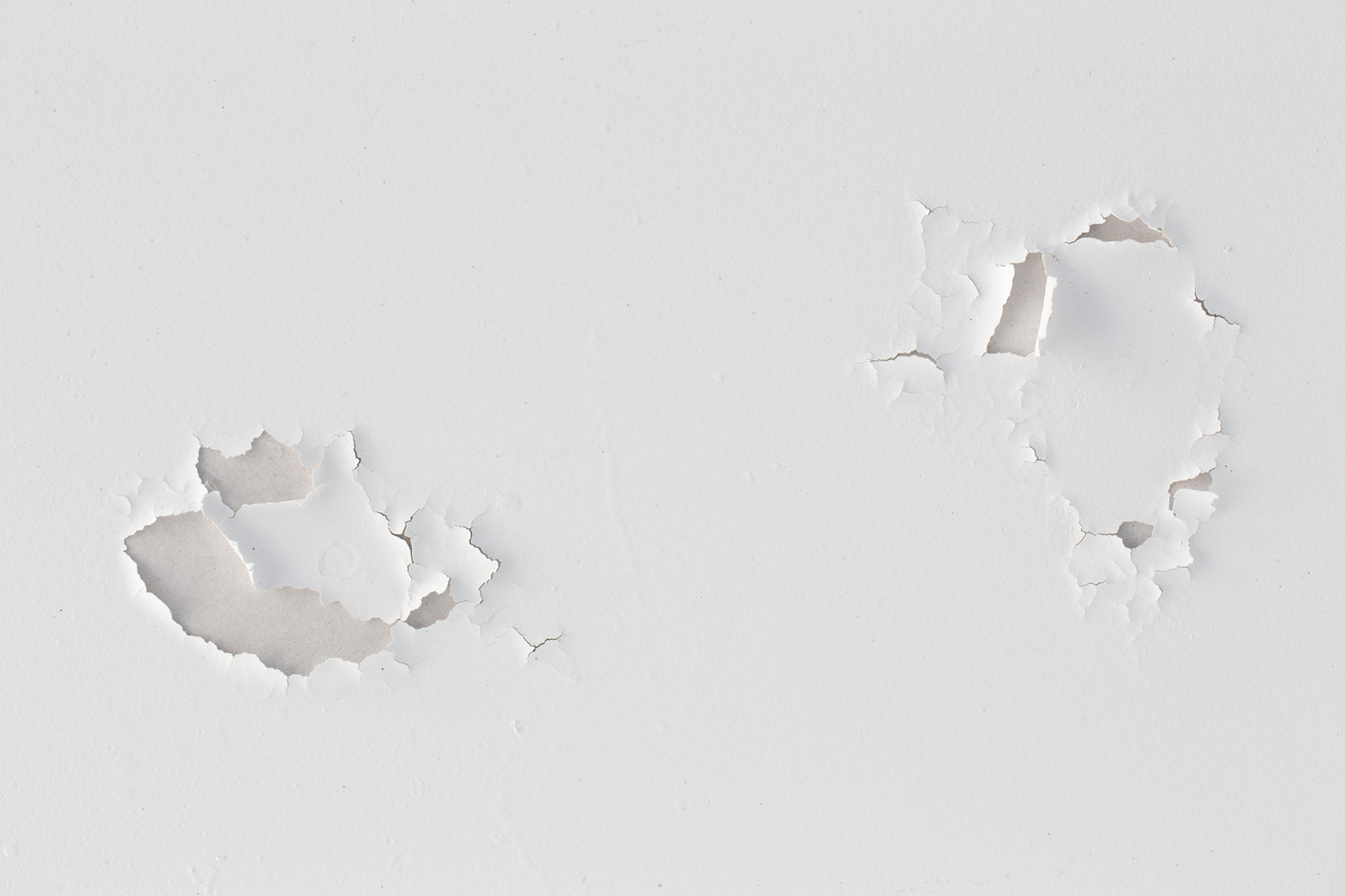Cracked wall
