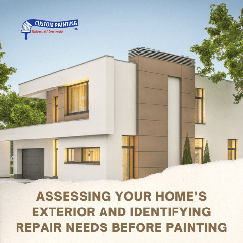 Assessing Your Home’s Exterior and Identifying Repair Needs Before Painting in the Bay area including the cities of Milpitas, Benicia, and Livermore
